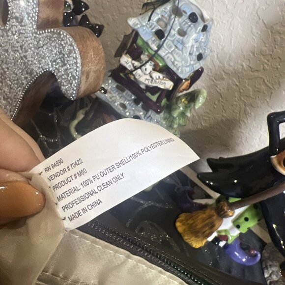 Women's Crossbody Patchwork Bag Adjustable Strap Multi-Pockets Fashion Shoulder - Picture 9 of 10